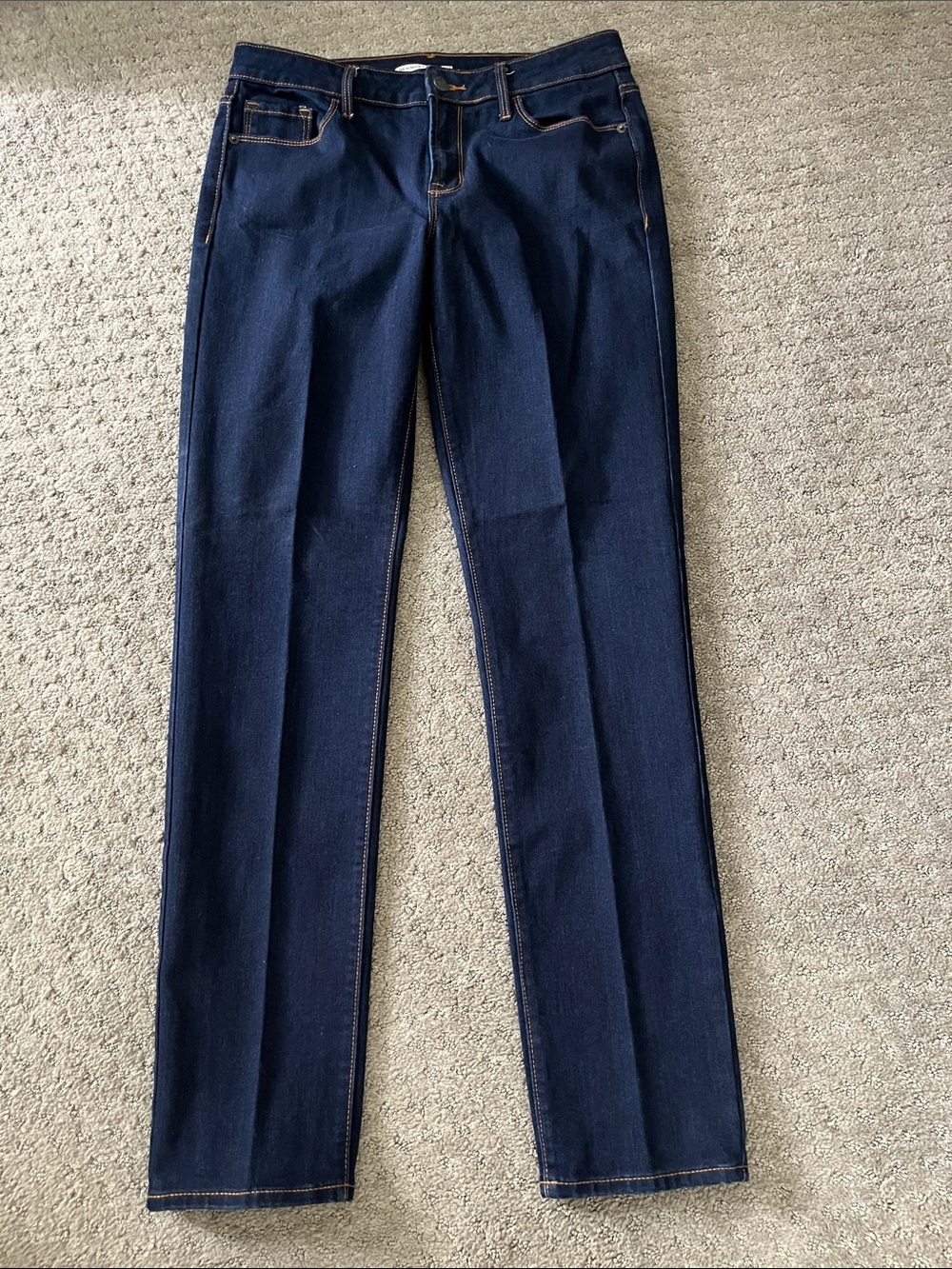 Old Navy Slim Straight Mid-Rise Jeans